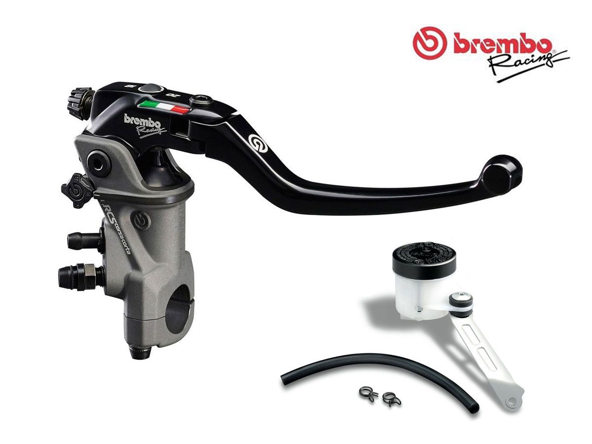 Brembo Kit Montaggio Serbatoio Olio + Pompa Freno Radiale Brembo 17 Rcs Corsacorta