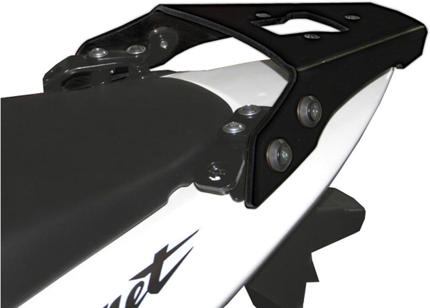 SW-Motech ALU-RACK - Nero. Honda CB600F (98-06) / CB600S (99-06). Nero unica taglia