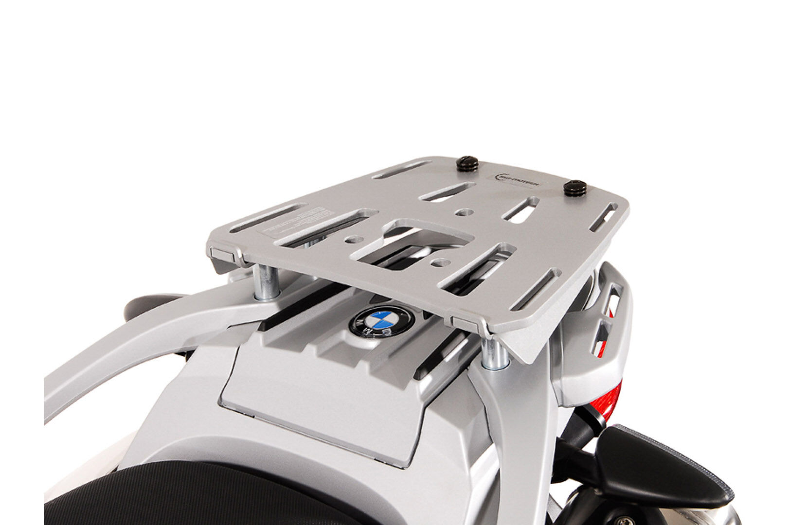 SW-Motech ALU-RACK - Argento. BMW F 650 GS / Dakar, G 650 GS / Sertão. Argento unica taglia