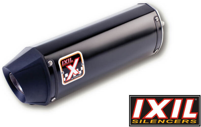 IXIL Silenziatore posteriore HEXOVAL XTREM, GSF 600 Bandit, 94-99 (GN 77) Nero