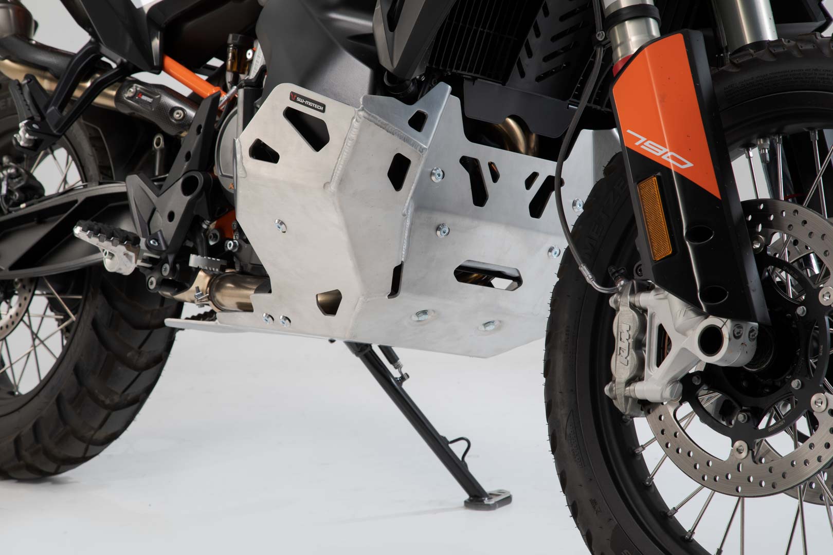 SW-Motech Paramotore - Argento. KTM 790 Adv / R, 890 Adv / R.