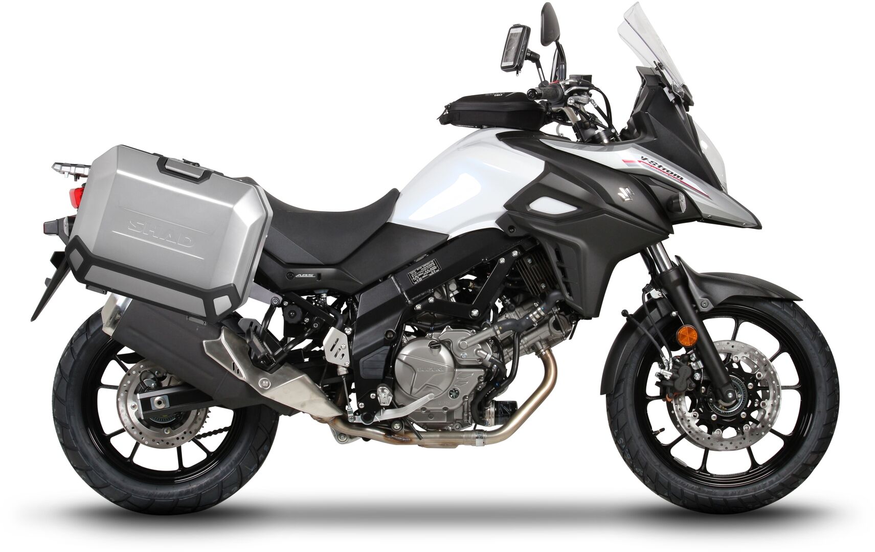 SHAD 4P SYSTEM SUZUKI V-STROM 650 Portavaligie laterale