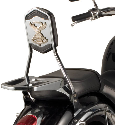 GIVI Sissy bar con portatore, nero per Kawasaki Vulcan S 650 (15-21)