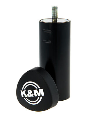 K&M ; 24521070-55 Bolt Adapter M8 Black