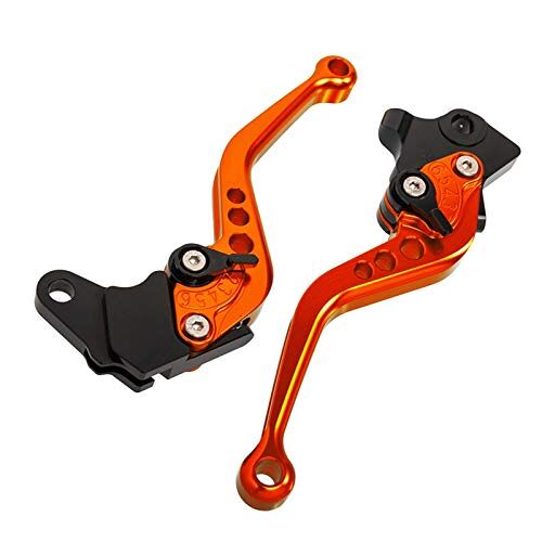 JINFOLI For YAMAHA, for Tmax 530 2012-2019 2018 2017 2016 2015, for Tmax 500 2008-2011, motorfiets Remhendel Koppeling Remhendel CNC Aluminium Koppelingsremhendels (Size : Orange)