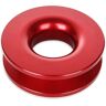 Wosieue Soft Shackle Recovery Ring, Winch Snatch Recovery Ring voor ATV UTV SUV Truck Recovery 41000 Lb, Rood