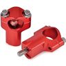 YIJIEBAO CNC Stuur Riser Klem Fit for KTM 690 SMC/690 Enduro/R 790 Adventure/R 1290 Super Adventure R/S 2019-2022 1090/1190 Adventure R Handstang van motorfiets stijgt (Color : Red)