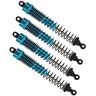 Dilwe RC schokdempers demper, blauw 130 mm CNC-bewerking schokdempers demper compatibel met TRX4 SXC10 D90 1/10 RC auto