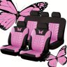 NURCIX Autostoelbekleding Sets,Compatibel met Maserati Grecale, Complete Set,2-Pink