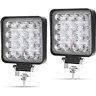 Kraumi Led-werklamp, extra led koplamp voor offroad, 12 V, 24 V, koplamp, IP67-waterdicht, achteruitrijlicht voor tractor, auto graafmachine, SUV, UTV, ATV