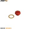 RFX Race Oil Filler Cap (Oranje) - KTM SX65 Oil Filler Cap Replacement -