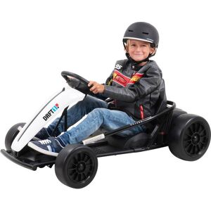 MIW Drift-Kart 700w Med Gummihjul - Drifting Hjul - Gokart - Hvit