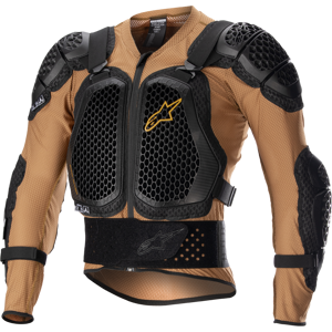 Alpinestars Bionic Action V2 Protective Jakke Sand-Svart Tangerine