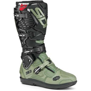 Sidi Crossfire 3 SRS Motocross støvler 42 Svart Grønn