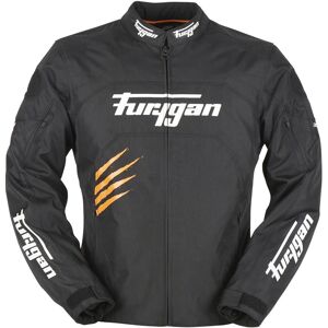 Furygan Rock Motorsykkel tekstil jakke S Svart Oransje