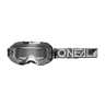 O'Neal Crossbriller  B-10 Duplex Grå-Hvit-Klar