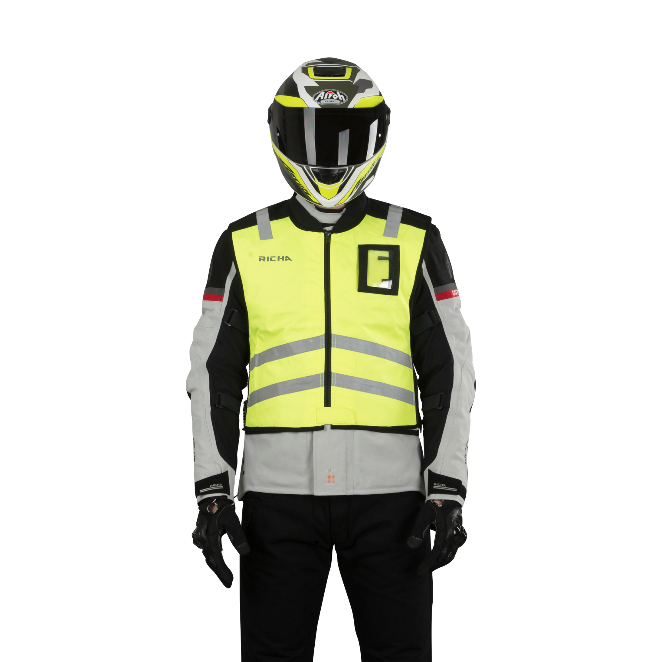 Richa Refleksvest Richa Safety Mesh Fluo Gul oransje