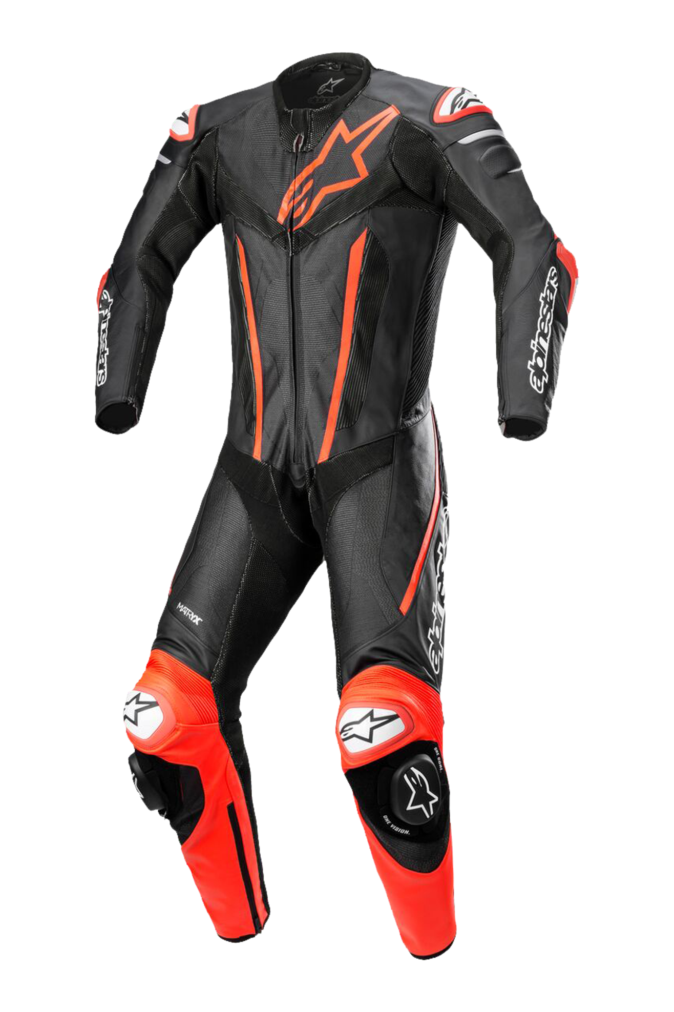 Alpinestars Skinndress Alpinestars Fusion Svart-Rød oransje