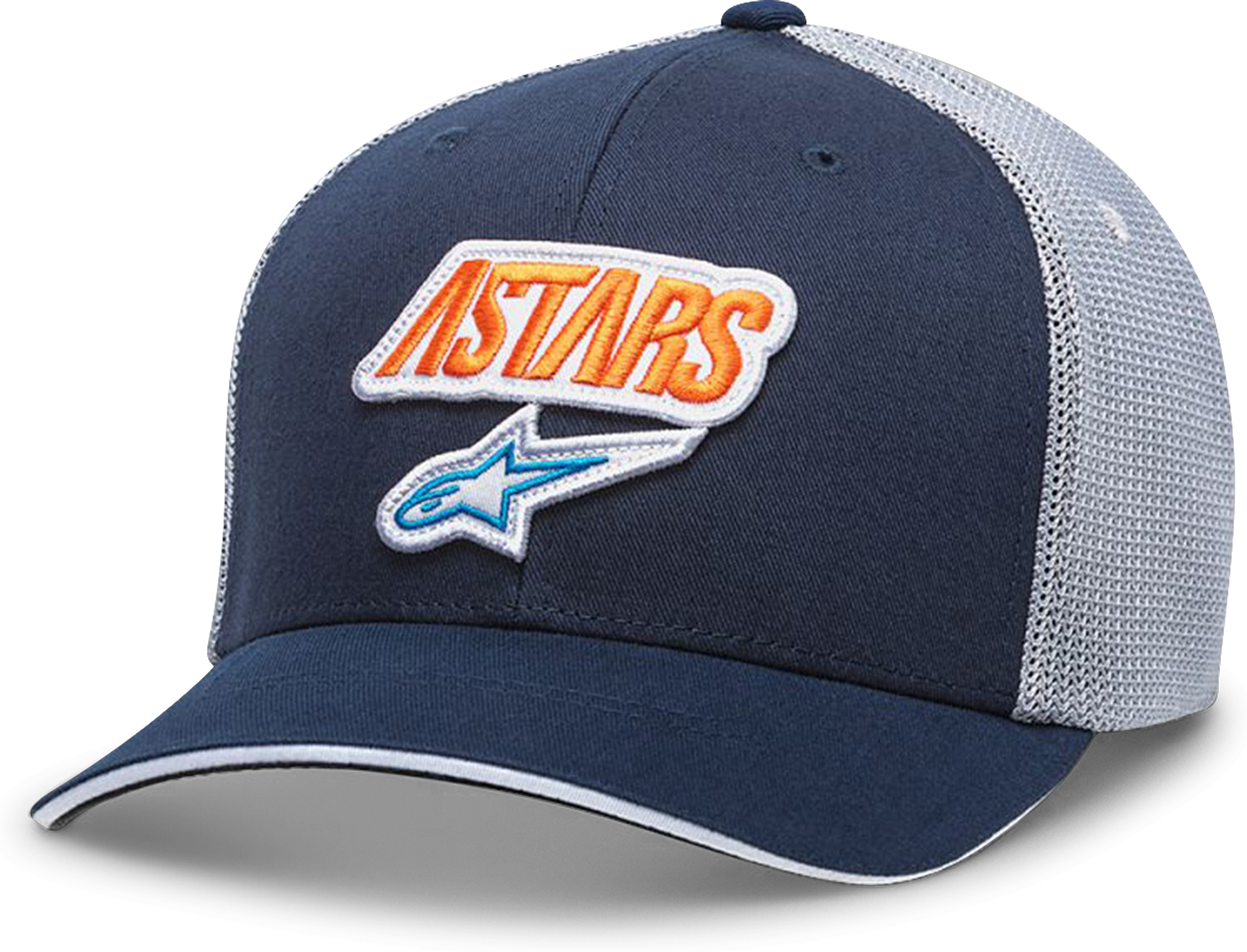 Alpinestars Caps Alpinestars Race Angle Mesh Marine-Grå oransje