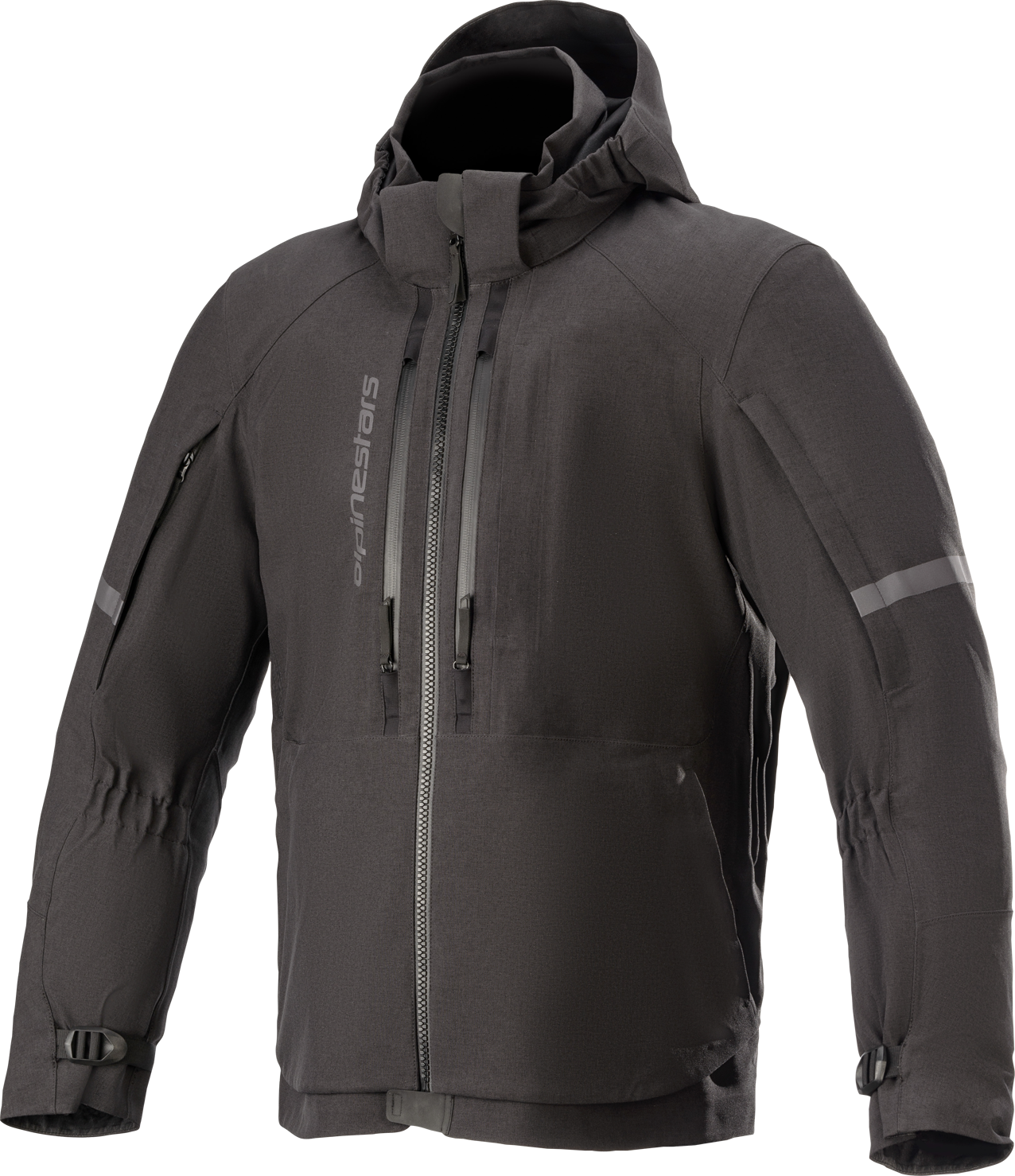 Alpinestars MC-Jakke Alpinestars Sirius Drystar® Techshell Melange Svart oransje