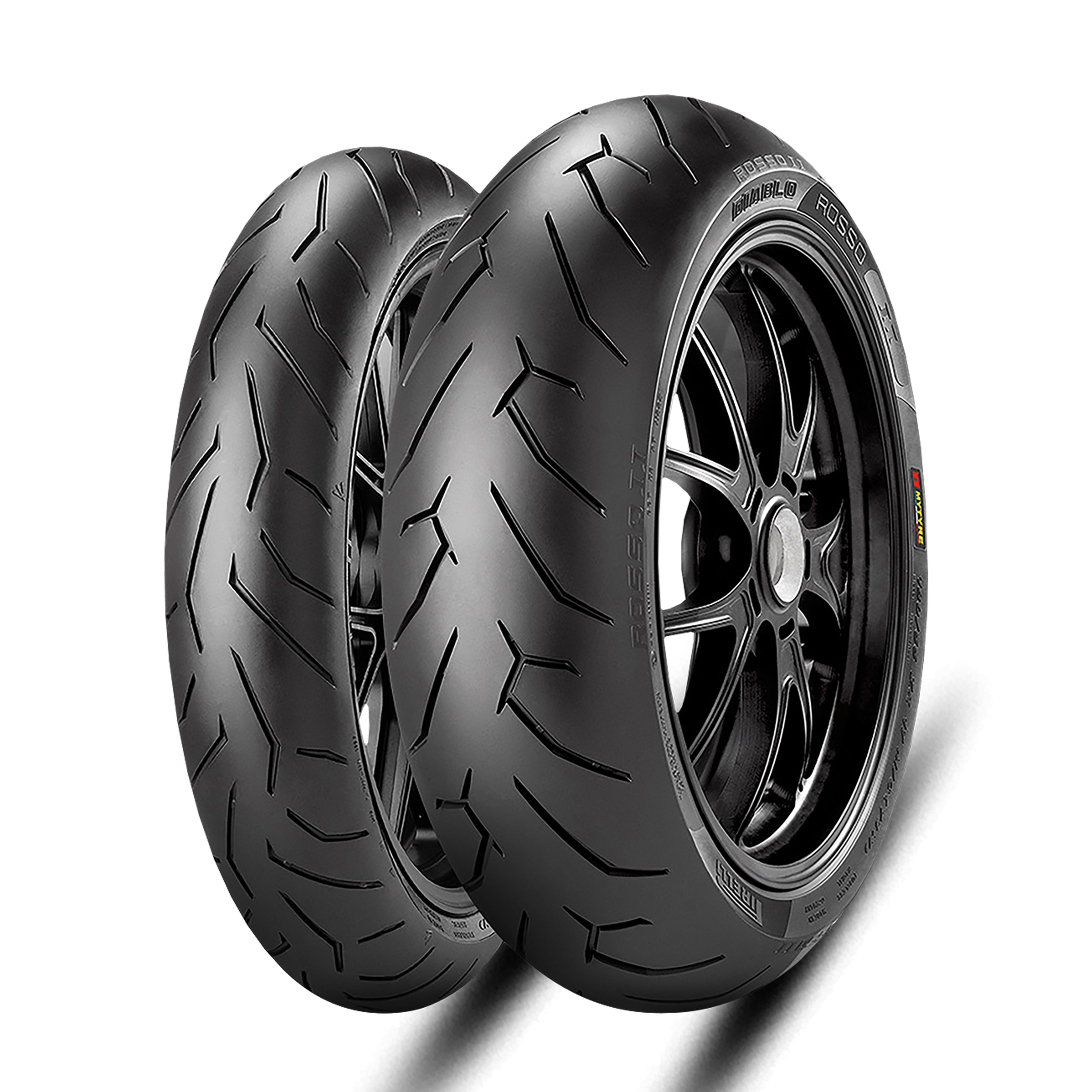 Pirelli MC-Dekk Pirelli Diablo Rosso II 120/70 ZR 17 M/C (58W) TL (D) oransje