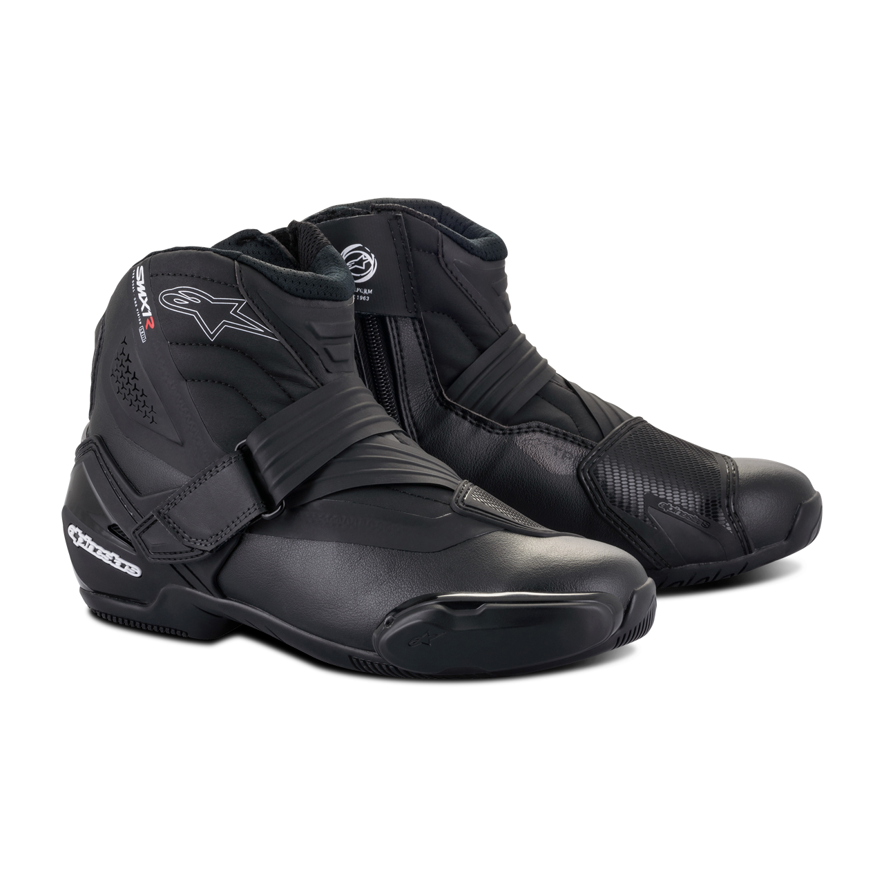 Alpinestars MC-Sko Alpinestars SMX-1 R V2 Svart oransje