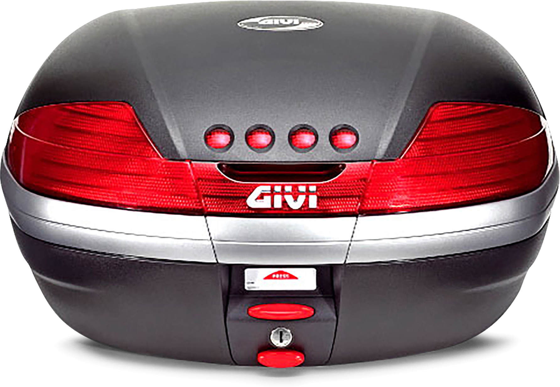 Givi Toppboks Givi V46 Tech Monokey Svart oransje