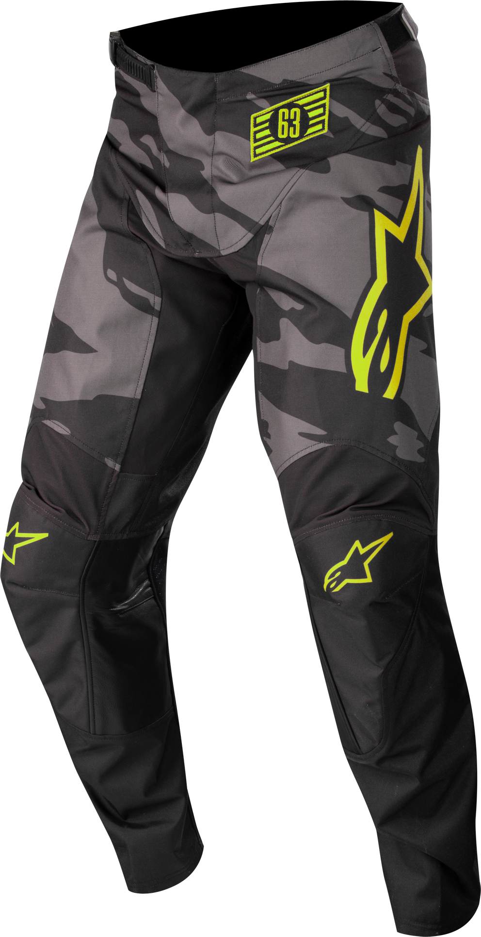 Alpinestars Crossbukser Alpinestars Racer Tactical Barn Svart-Kamo-Gul