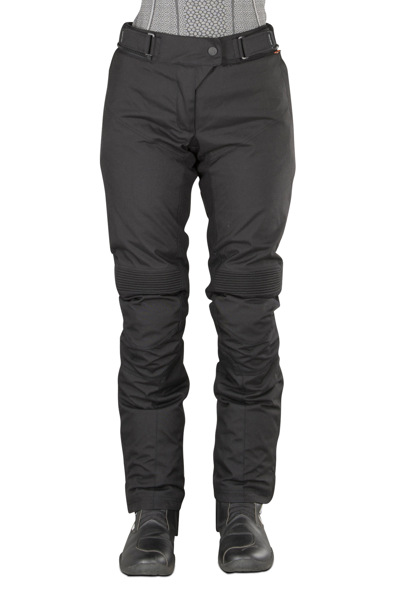 Richa MC-Bukse Dame Richa Cyclone Gore-Tex® Lange ben Svart oransje