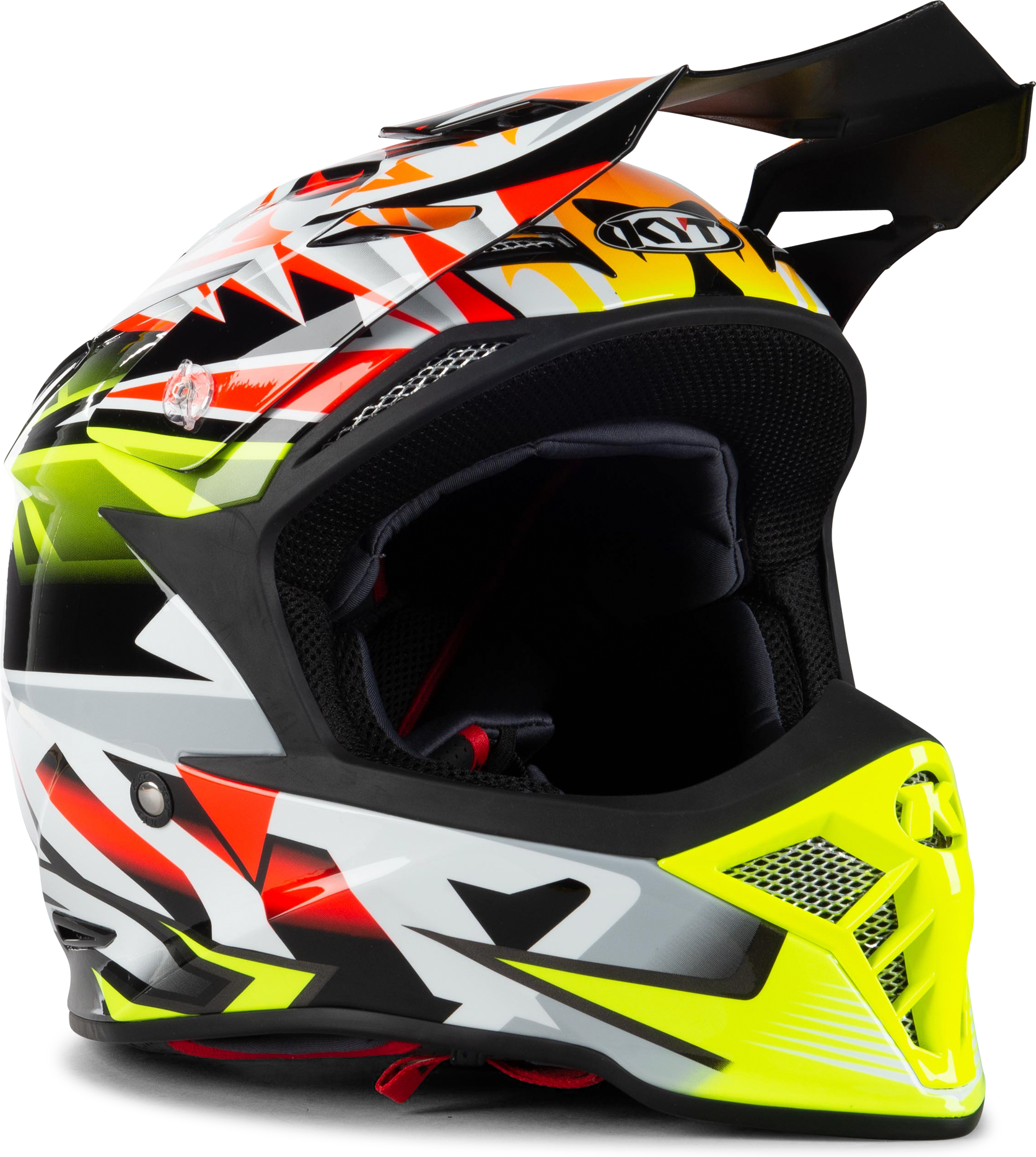 KYT Crosshjelm KYT Skyhawk Temper FluoGul