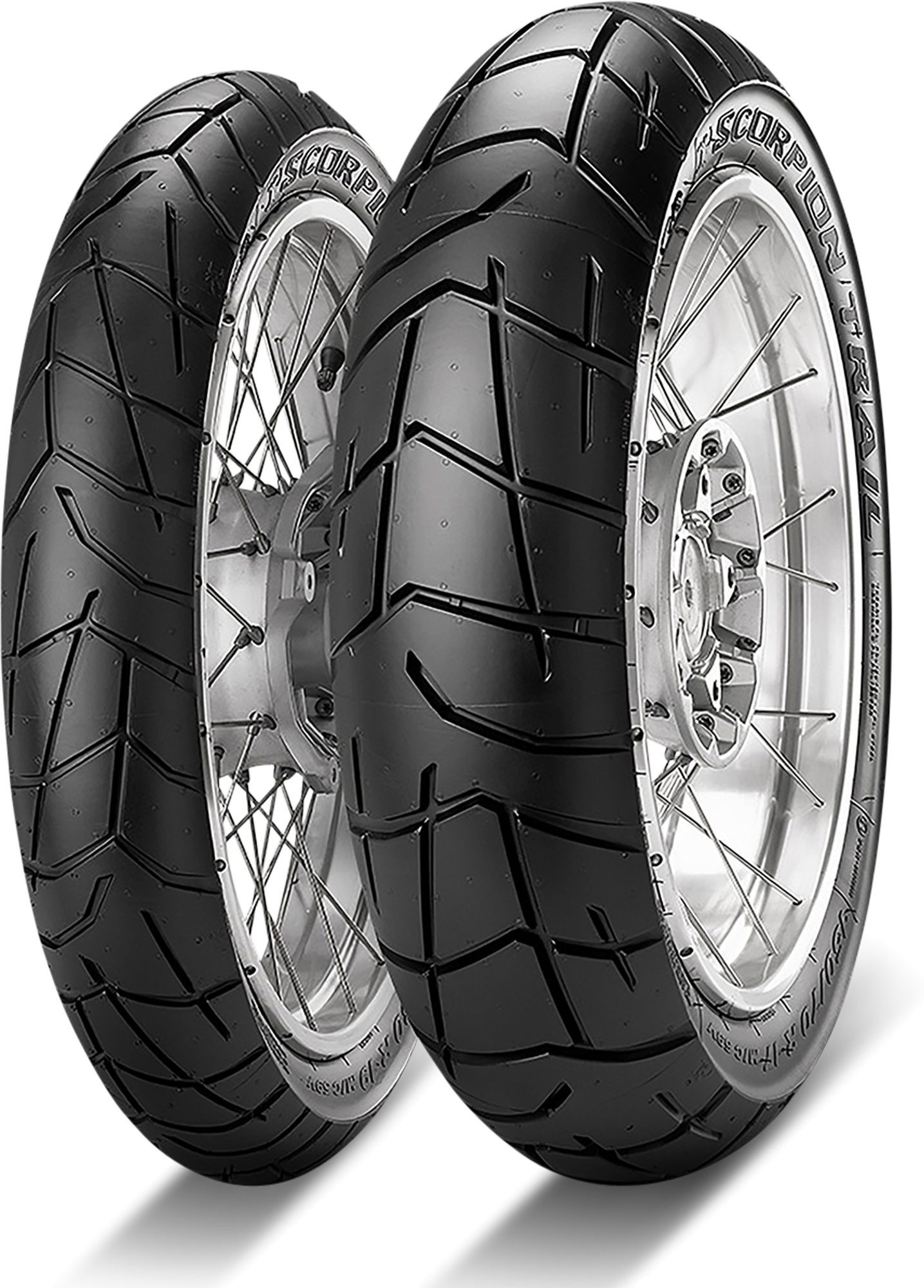 Pirelli MC-Dekk Pirelli Scorpion Trail 120/90 - 17 M/C 64S Tt oransje