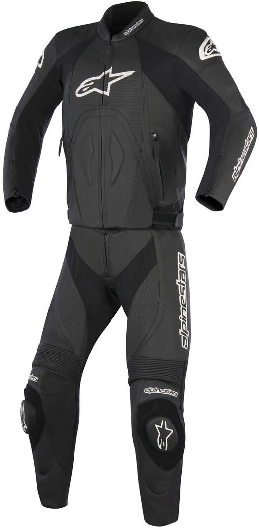 Alpinestars Orbiter Two Piece Leather Suit Skinndress i to deler 54 Svart