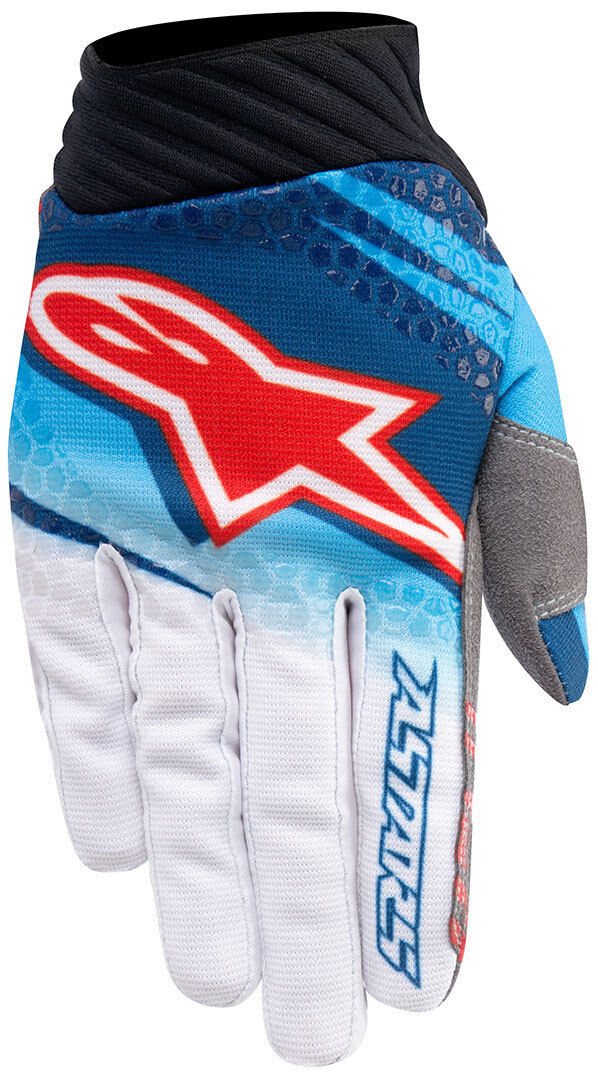 Alpinestars Alpinestar Techstar Venom Motocross hansker 2XL Hvit Blå