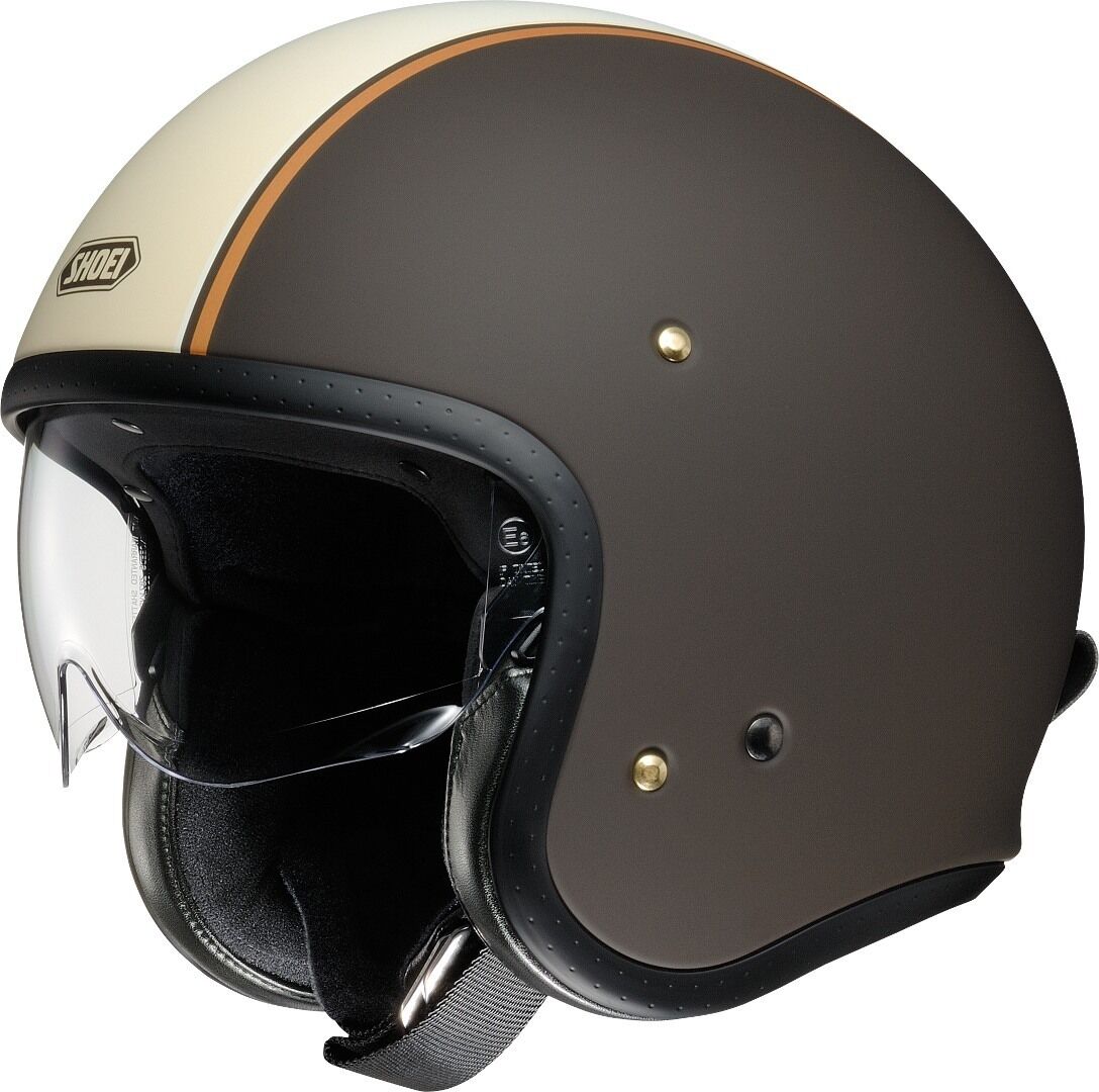 Shoei J.O Carburettor Jet hjelm XS Brun