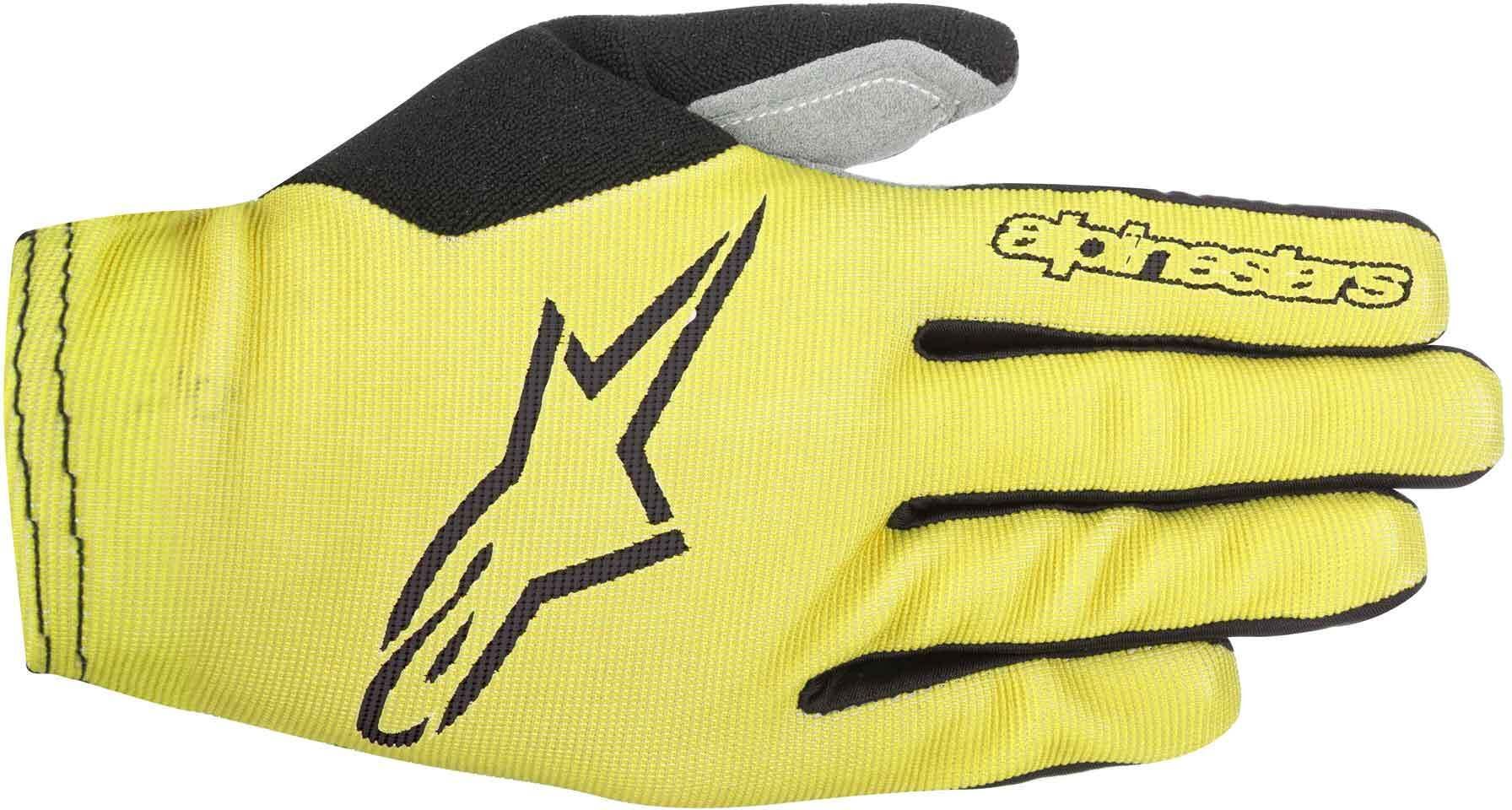 Alpinestars Aero 2 Bicycle Gloves Sykkel Hansker 2XL Svart Gul