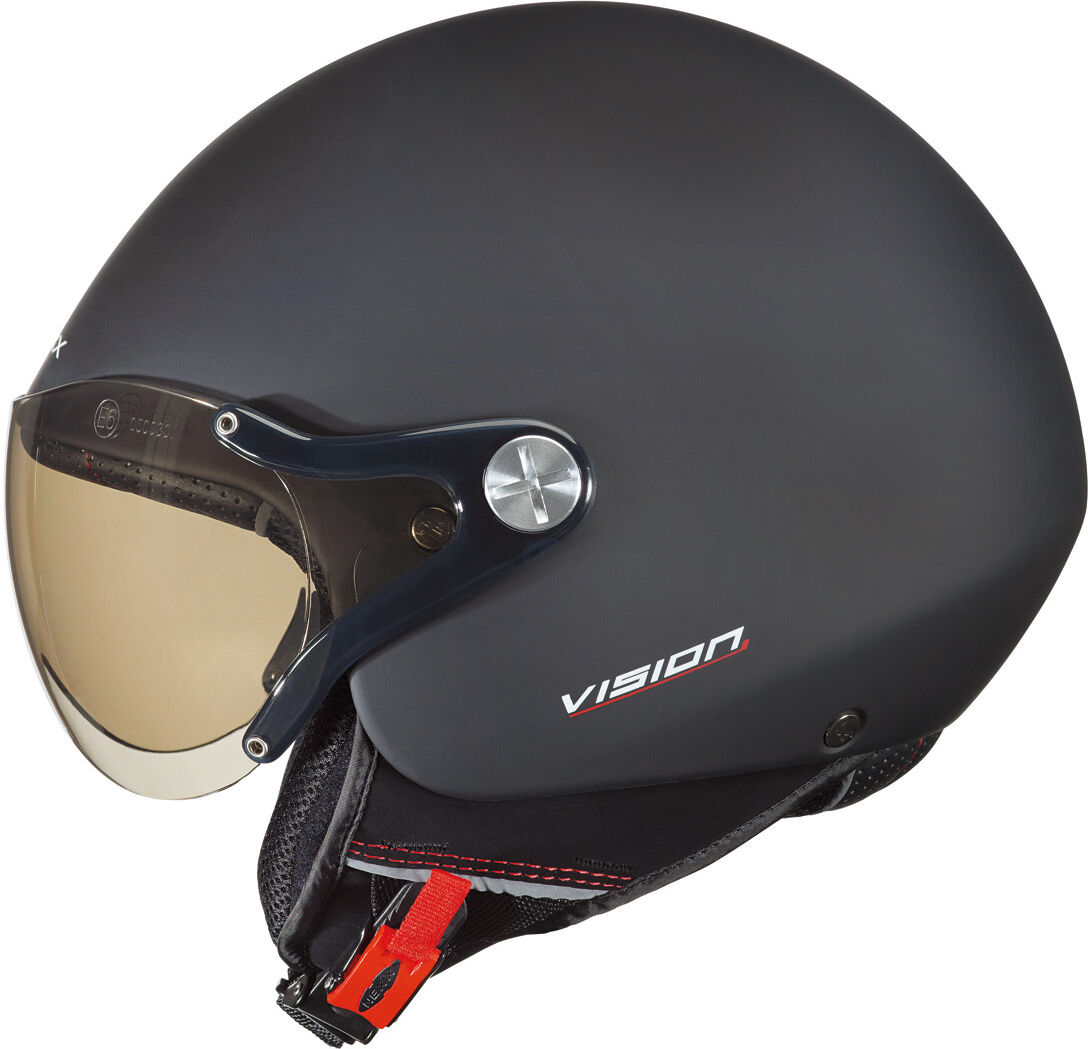 Nexx SX.60 Vision Plus Jet Helmet Jet Hjelm S Svart