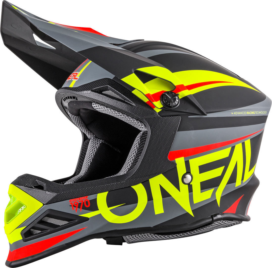 Oneal O´Neal 8SERIES Aggressor Motocross hjelm S Gul