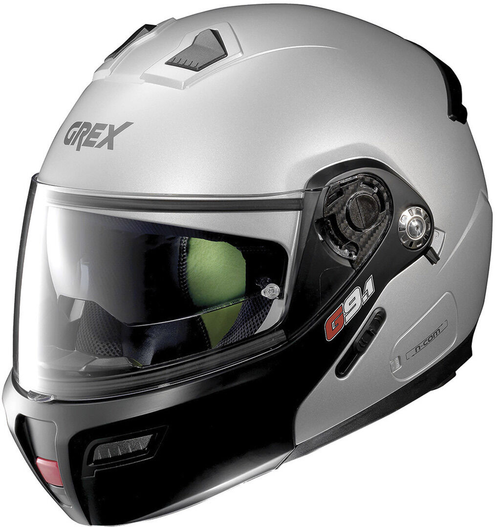 Grex G9.1 Couplé N-Com Hjelm S Sølv