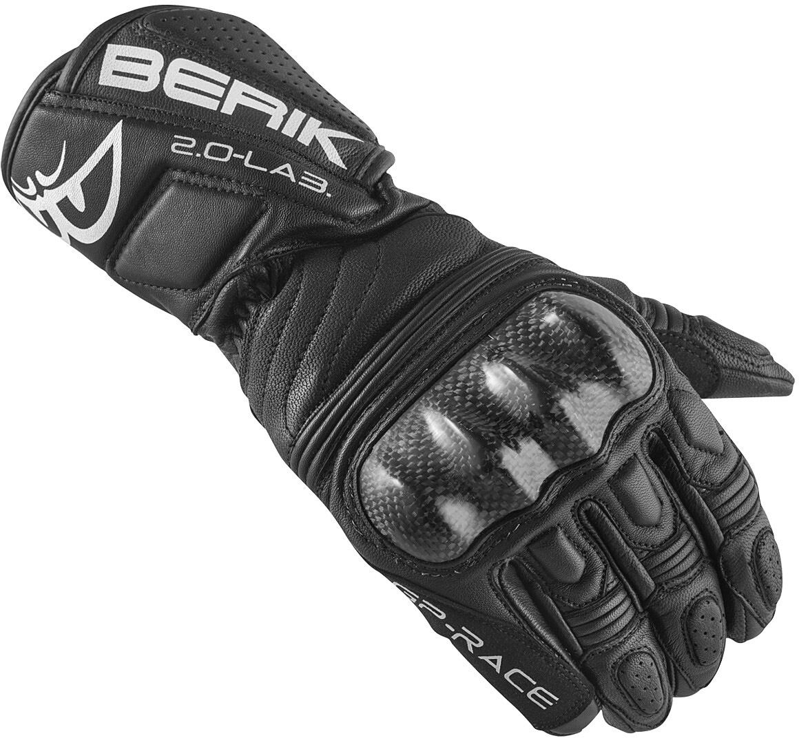 Berik Zoldar Motorcycle Gloves Motorsykkel Hansker 3XL Svart