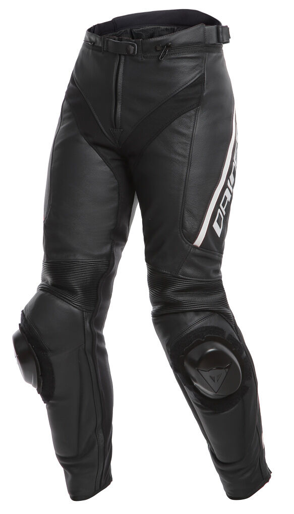 Dainese Delta 3 Ladies Motorsykkel skinn bukser 54 Svart