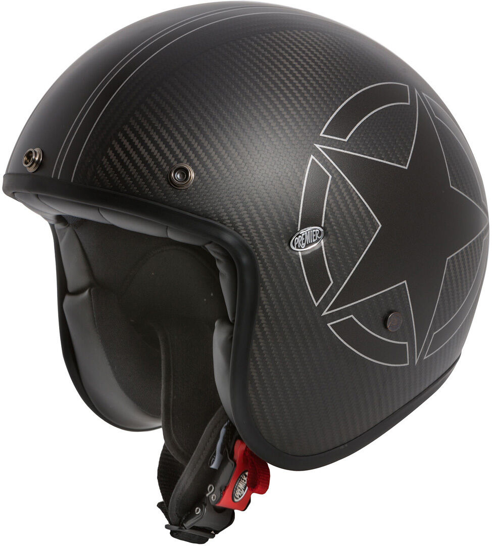 Premier Le Petit Star Carbon BM Jet Helmet Jet Hjelm M L Karbon