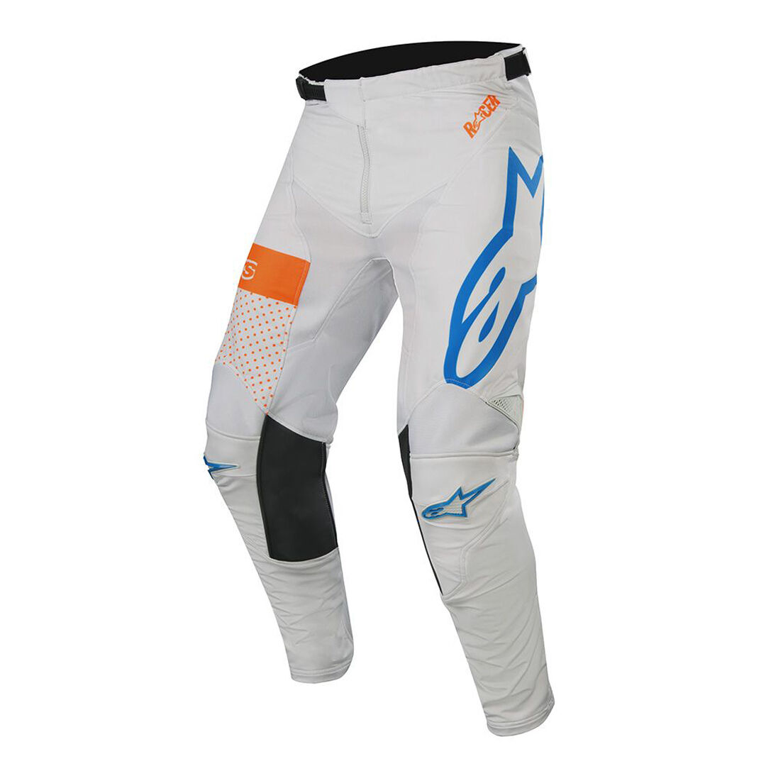 Alpinestars Racer Tech Atomic Motocross bukser 28 Hvit Blå