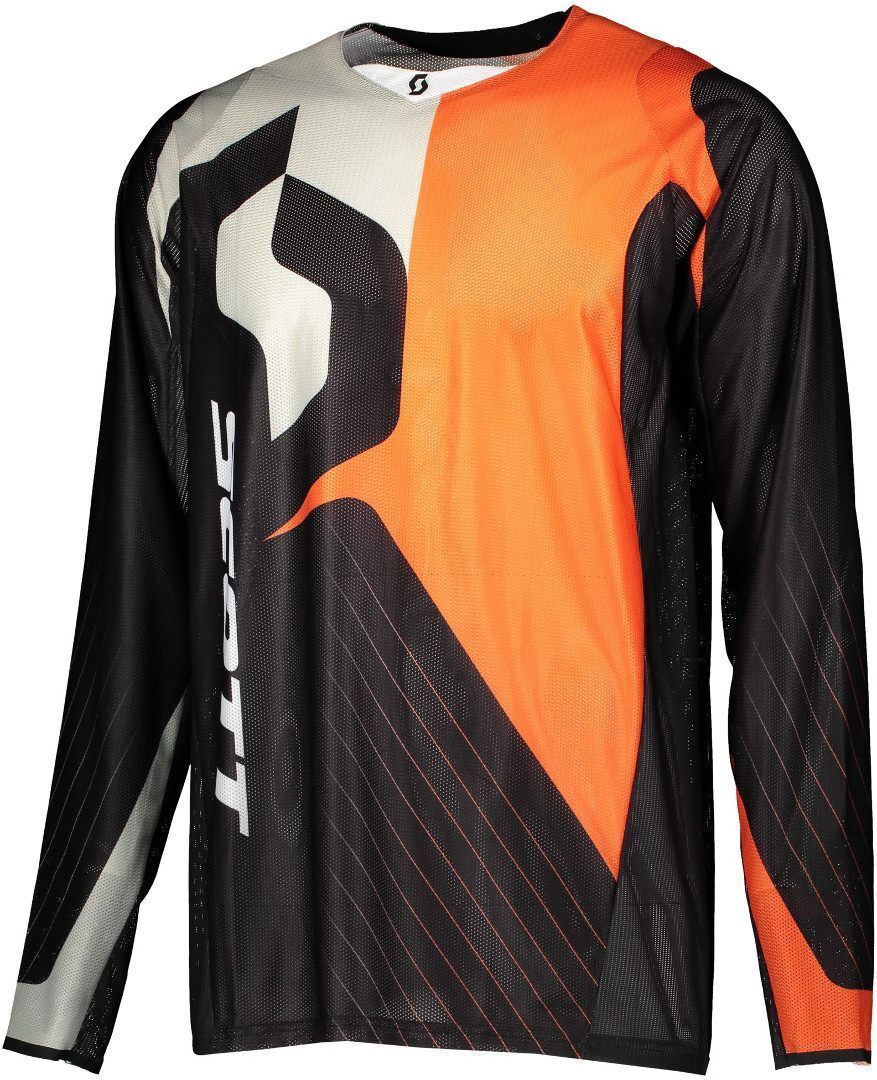 Scott 450 Angled Light Motocross Jersey S Svart Oransje