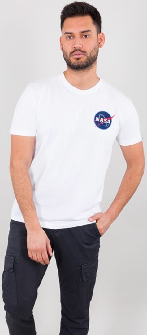 Alpha Industries Space Shuttle T-skjorte XL Hvit