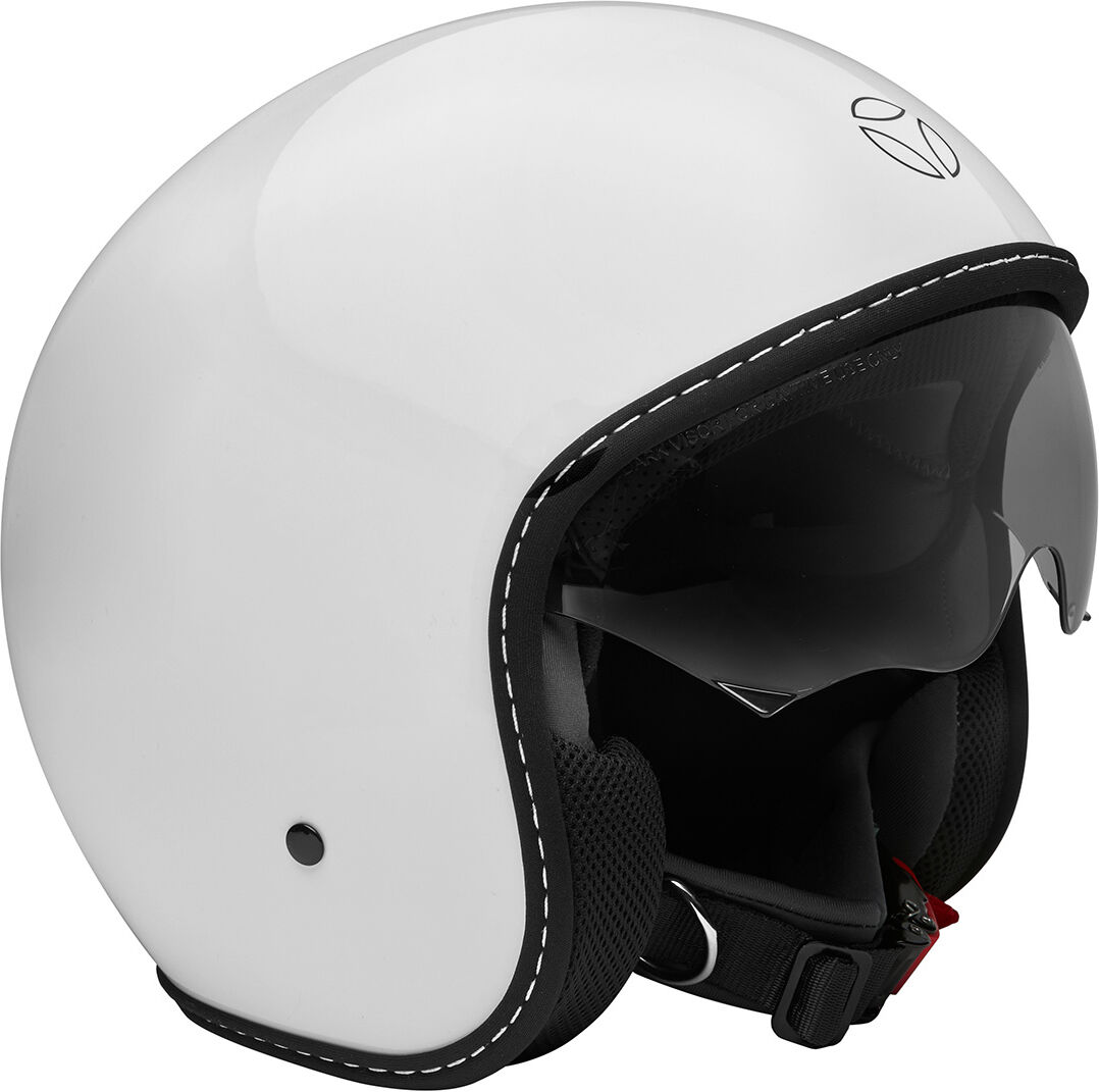 MOMO Eagle Pure Jet Helmet Jet Hjelm M L Hvit Beige