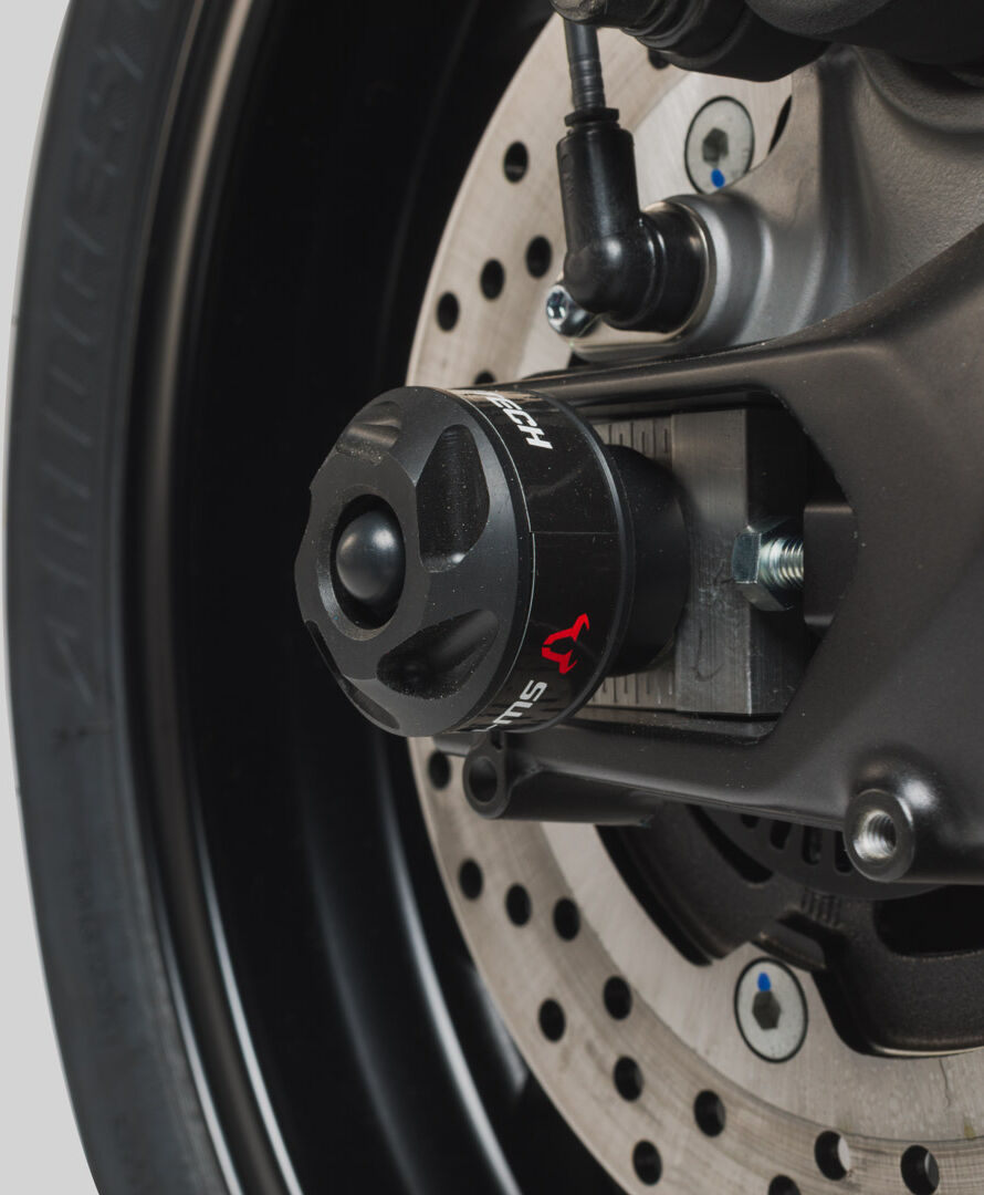 SW-Motech Slider sett for bakaksel - svart. Yamaha MT-09 (16-).