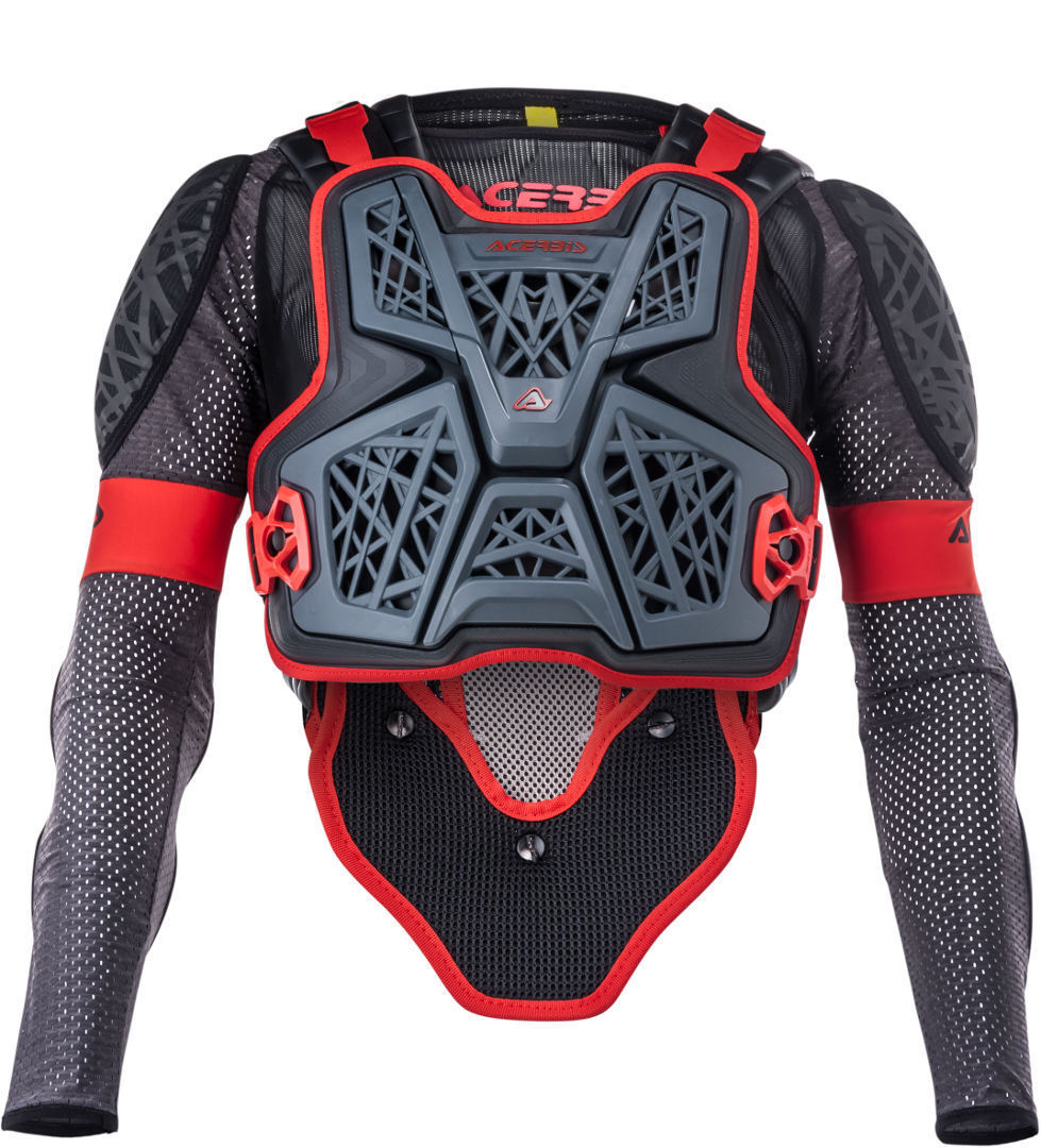 Acerbis Galaxy Protector Jacket Protector jakke L XL Svart Grå