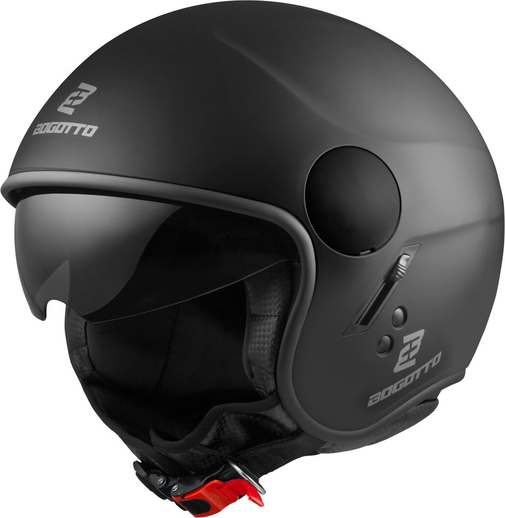 Bogotto V595 Jet Helmet Hjelm XS Svart