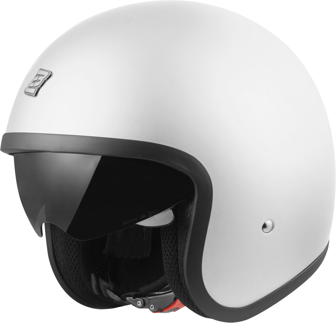 Bogotto V537 Solid Jet Helmet Hjelm L Hvit