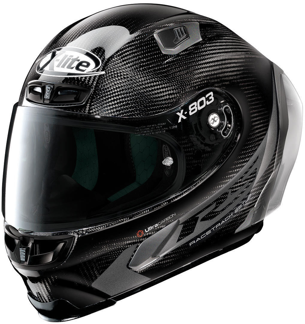 X-Lite X-803 RS Ultra Carbon Hot Lap Hjelm 2XL Svart